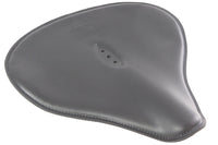 HARLEY Replica Black Leather Solo Seat fits 0-  Custom,