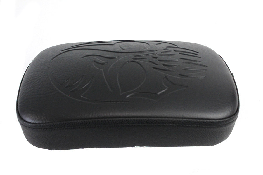 HARLEY Skull Fender Pad Black fits 0-  Custom,