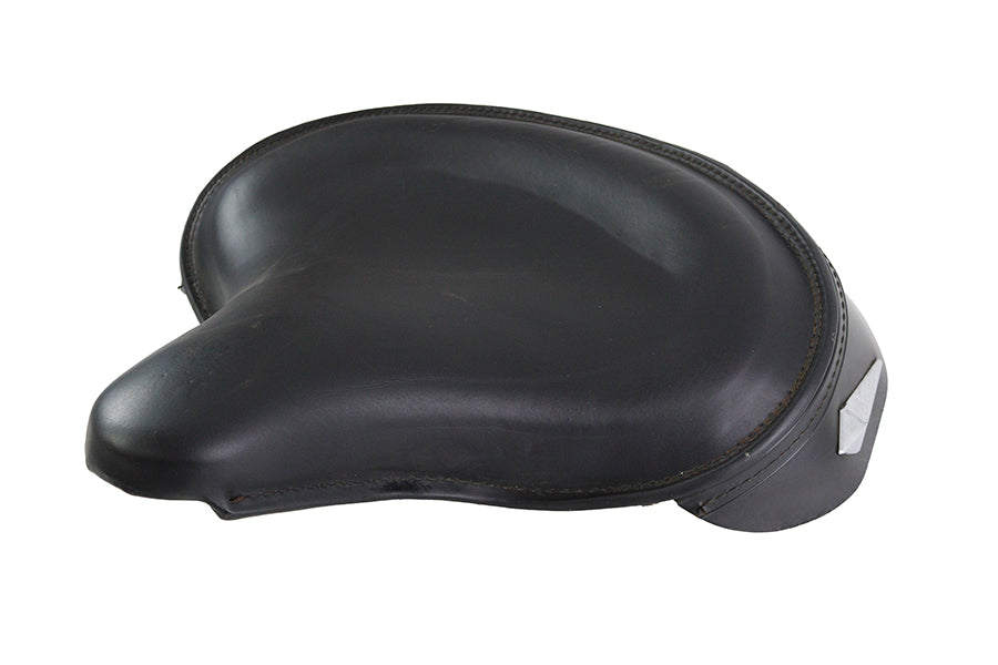 HARLEY Police Solo Seat Black Leather fits 1989-UP FLTP,  1982-1994 FXRP,  1982-1994 FXRP,