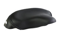 HARLEY FXR Polizeisitzbank Schwarz Leder Passt für 2009-UP FLTP, 1982-1994 FXR,