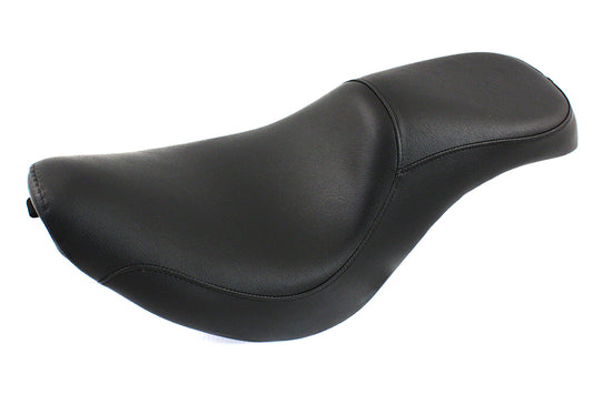HARLEY Smoothie Saddle Seat Black Naugahyde fits 2006-2017 FXST,   2007-2017 FLST,