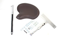 HARLEY Corbin Gentry Braunes Ledersitz-Kit passend für 1941-1964 FL,