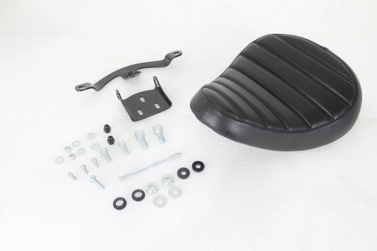 HARLEY Solid Mount Bates Tuck and Roll Solo Seat Kit fits 2010-UP XL,