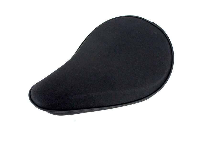 HARLEY Black Suede Solo Seat Small Pan fits 0-  Custom,