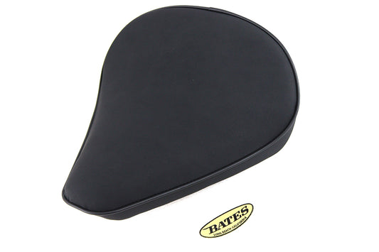 HARLEY Black Suede Solo Seat Large Pan fits 0-  Custom,