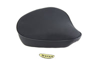 HARLEY Black Suede Solo Seat Large Pan fits 0-  Custom,