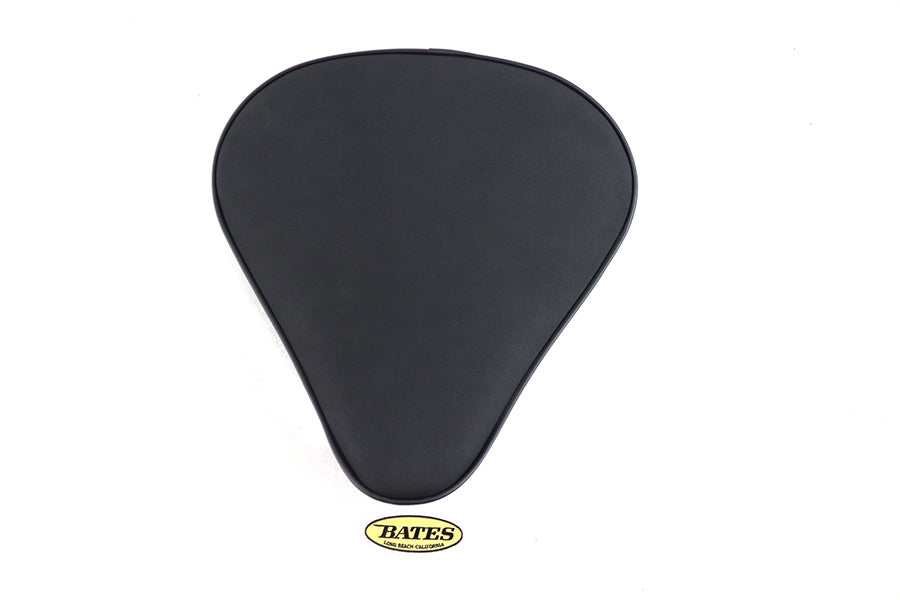 HARLEY Black Suede Solo Seat Large Pan fits 0-  Custom,