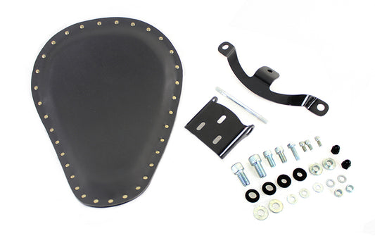 HARLEY Solid Mount Bates Bobber Solo Seat Kit fits 2010-UP XL,