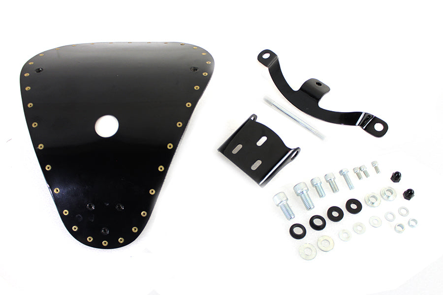 HARLEY Solid Mount Bates Bobber Solo Seat Kit fits 2010-UP XL,