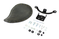 HARLEY Solid Mount Bates Spring Saddle Solo Seat Kit fits 2010-UP XL,