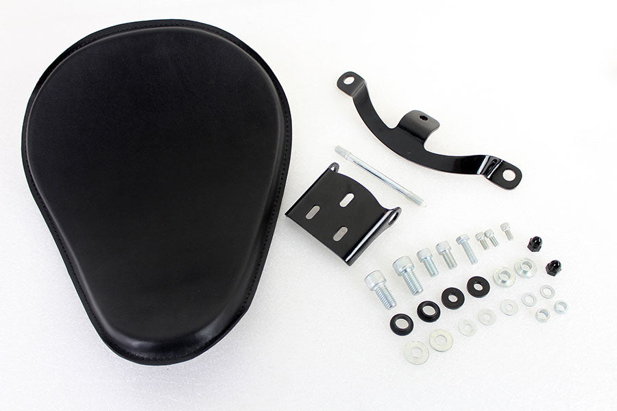 HARLEY Solid Mount Bates Bobber Solo Seat Kit fits 2010-UP XL,