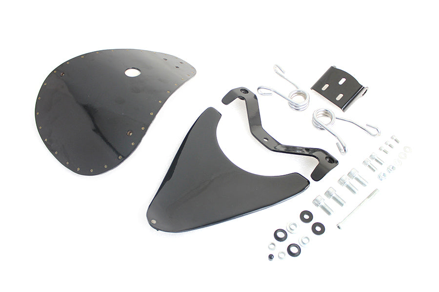 HARLEY Spring Mount Bates Bobber Solo Seat Kit fits 2004-2006 XL,  2010-UP XL,