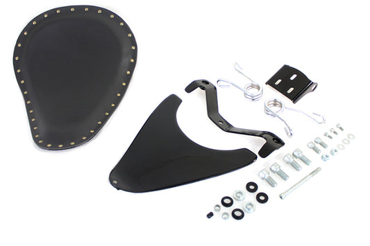 HARLEY Spring Mount Bates Bobber Solo Seat Kit fits 2004-2006 XL,  2010-UP XL,