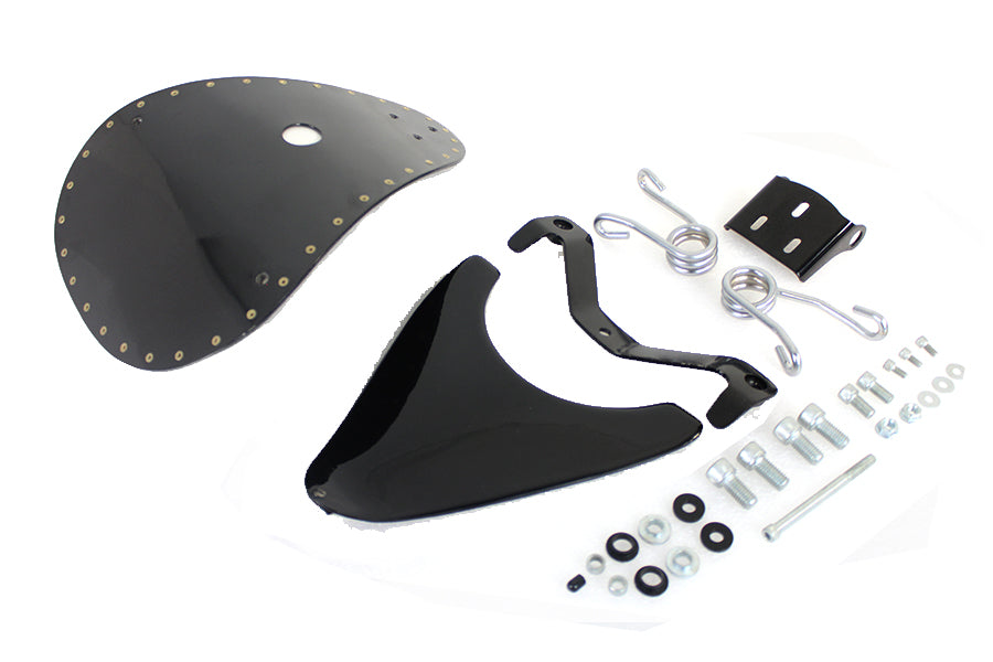 HARLEY Spring Mount Bates Bobber Solo Seat Kit fits 2004-2006 XL,  2010-UP XL,