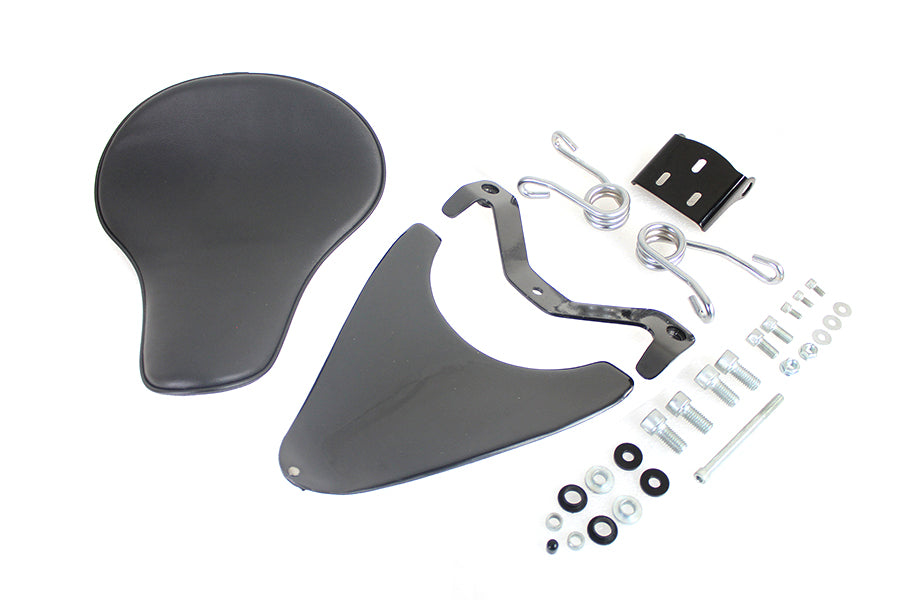 HARLEY Spring Mount Bates Smooth Solo Seat Kit fits 2004-2006 XL,  2010-UP XL,