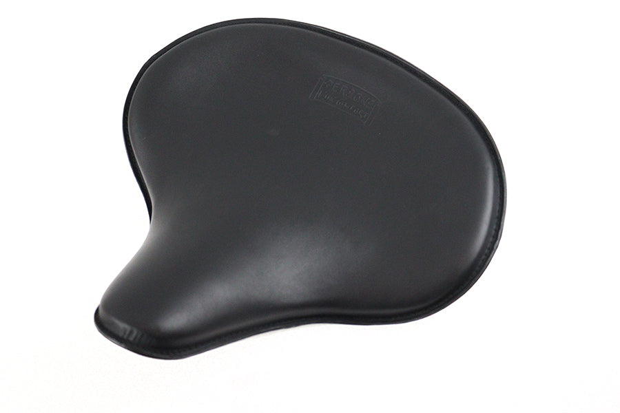 HARLEY Replica Persons Solo Seat Black Leather fits 0-  Custom,