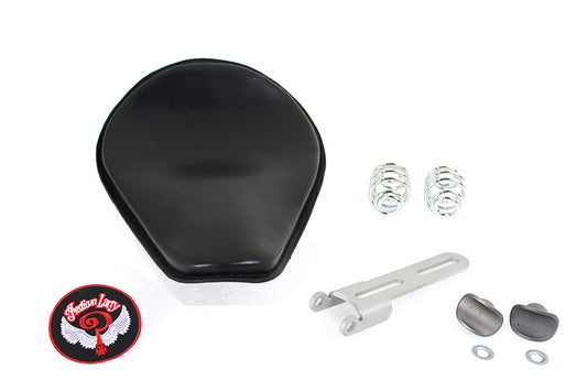 HARLEY Indian Larry Style Solo Seat Kit Black fits 0-  Custom,