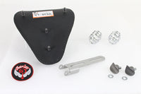 HARLEY Indian Larry Style Solo Seat Kit Black fits 0-  Custom,