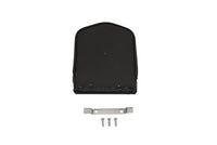 HARLEY Smooth Black Pointed Sissy Bar Pad fits 0-  All,