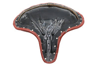 HARLEY Ultima Leder Solo-Sitz Braun Passt 0- Custom, Anwendung