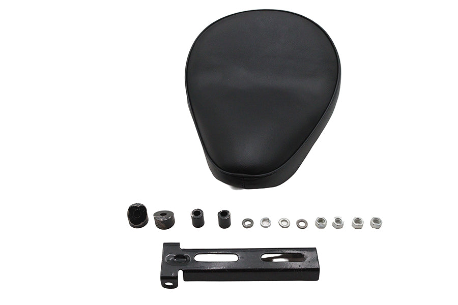 HARLEY Ultima Ledersattel High Noon Solo-Sitz schwarz, passend für 0-  Custom, Anwendung