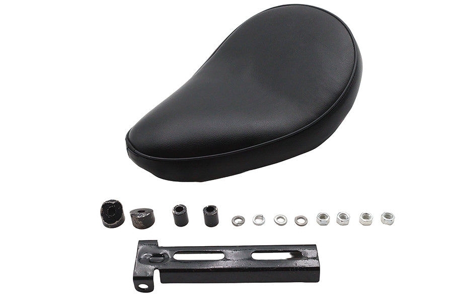 HARLEY Ultima Ledersattel High Noon Solo-Sitz schwarz, passend für 0-  Custom, Anwendung