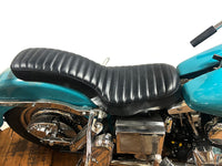 HARLEY Corbin Gentry Tuck and Roll Sitz Schwarz Passend für 1965-1984 FL, 1971-1984 FX,