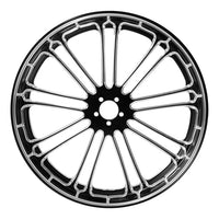 Custom Chrome HARLEY 9 SPOT BLACK ANODIZED 18" X 3.50" FRONT WHEEL NON ABS