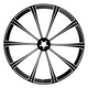 Custom Chrome HARLEY FLASH BLACK ANODIZED 30" X 3.50" FRONT WHEEL NON ABS