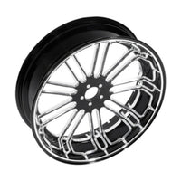 Custom Chrome HARLEY 9 SPOT BLACK ANODIZED 18" X 5.5" REAR WHEEL NON ABS