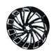 Custom Chrome HARLEY TWISTER BLACK ANODIZED 18" X 5.5" REAR WHEEL NON ABS