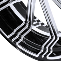 Custom Chrome HARLEY FLASH BLACK ANODIZED 18" X 5.5" REAR WHEEL NON ABS