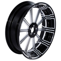 Custom Chrome HARLEY FLASH BLACK ANODIZED 18" X 5.5" REAR WHEEL NON ABS