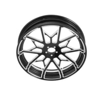 Custom Chrome HARLEY BLACK KNIGHT BLACK ANODIZED 18" X 3.5" FRONT WHEEL NON ABS