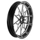 Custom Chrome HARLEY BLACK KNIGHT BLACK ANODIZED 21" X 3.5" FRONT WHEEL NON ABS