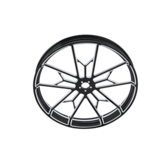 Custom Chrome HARLEY BLACK KNIGHT BLACK ANODIZED 26" X 3.5" FRONT WHEEL NON ABS