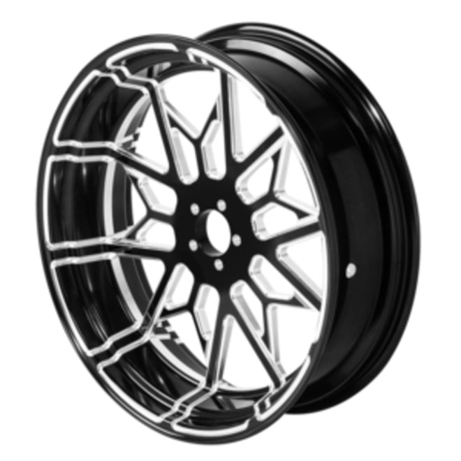 Custom Chrome HARLEY BLACK KNIGHT BLACK ANODIZED 18" X 5.5" REAR WHEEL NON ABS