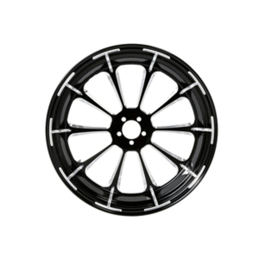 Custom Chrome HARLEY BLACK DALIA BLACK ANODIZED 18" X 5.5" REAR WHEEL NON ABS