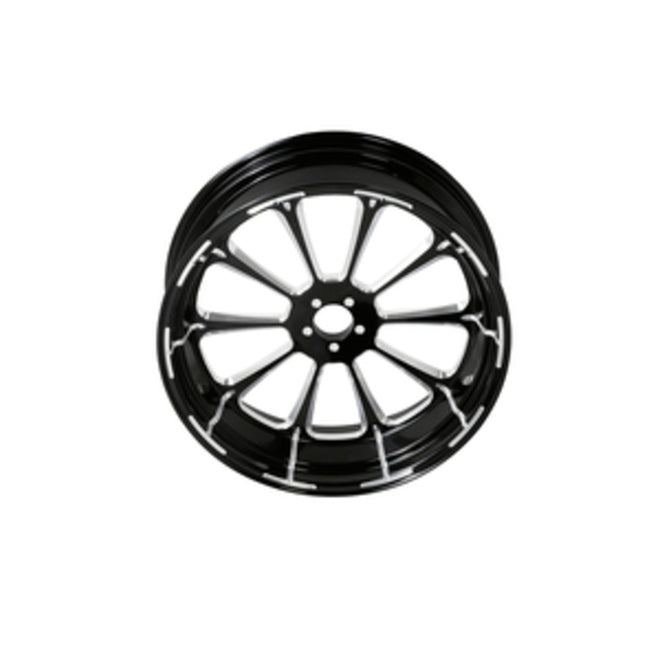 Custom Chrome HARLEY BLACK DALIA BLACK ANODIZED 18" X 5.5" REAR WHEEL NON ABS