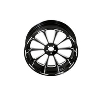 Custom Chrome HARLEY BLACK DALIA BLACK ANODIZED 18" X 5.5" REAR WHEEL NON ABS