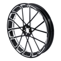 Custom Chrome HARLEY PRISM BLACK ANODIZED 21" X 3.5" FRONT WHEEL NON ABS