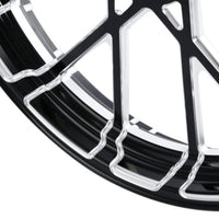 Custom Chrome HARLEY PRISM BLACK ANODIZED 21" X 3.5" FRONT WHEEL NON ABS