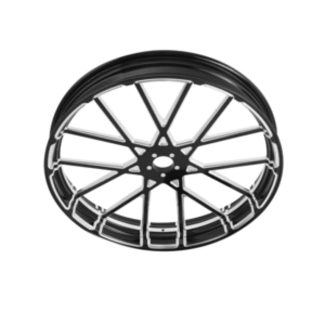 Custom Chrome HARLEY PRISM BLACK ANODIZED 23" X 3.5" FRONT WHEEL NON ABS