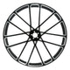 Custom Chrome HARLEY PRISM BLACK ANODIZED 30" X 3.5" FRONT WHEEL NON ABS