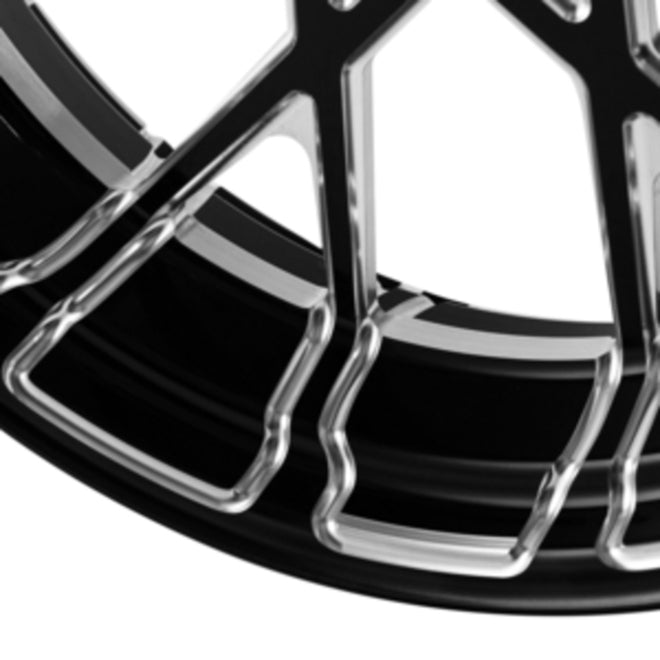 Custom Chrome HARLEY PRISM BLACK ANODIZED 18" X 5.5" REAR WHEEL NON ABS