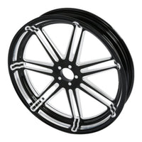 Custom Chrome HARLEY THE VEE BLACK ANODIZED 18" X 3.5" FRONT WHEEL NON ABS