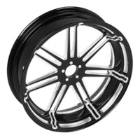 Custom Chrome HARLEY THE VEE BLACK ANODIZED 18" X 5.5" REAR WHEEL NON ABS