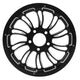 Custom Chrome HARLEY THE DUKE BLACK ANODIZED T68*25" PULLEY NON ABS