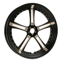 Custom Chrome HARLEY NOLA BLACK ANODIZED 21" X 3.5" FRONT WHEEL NON ABS