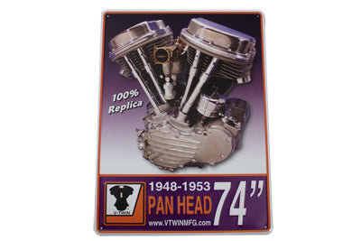 HARLEY Panhead-Motorplakette, passend für 0- Alle,
